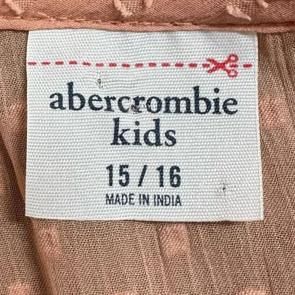 ABERCROMBIE KIDS Babydoll Top, Size 15/16